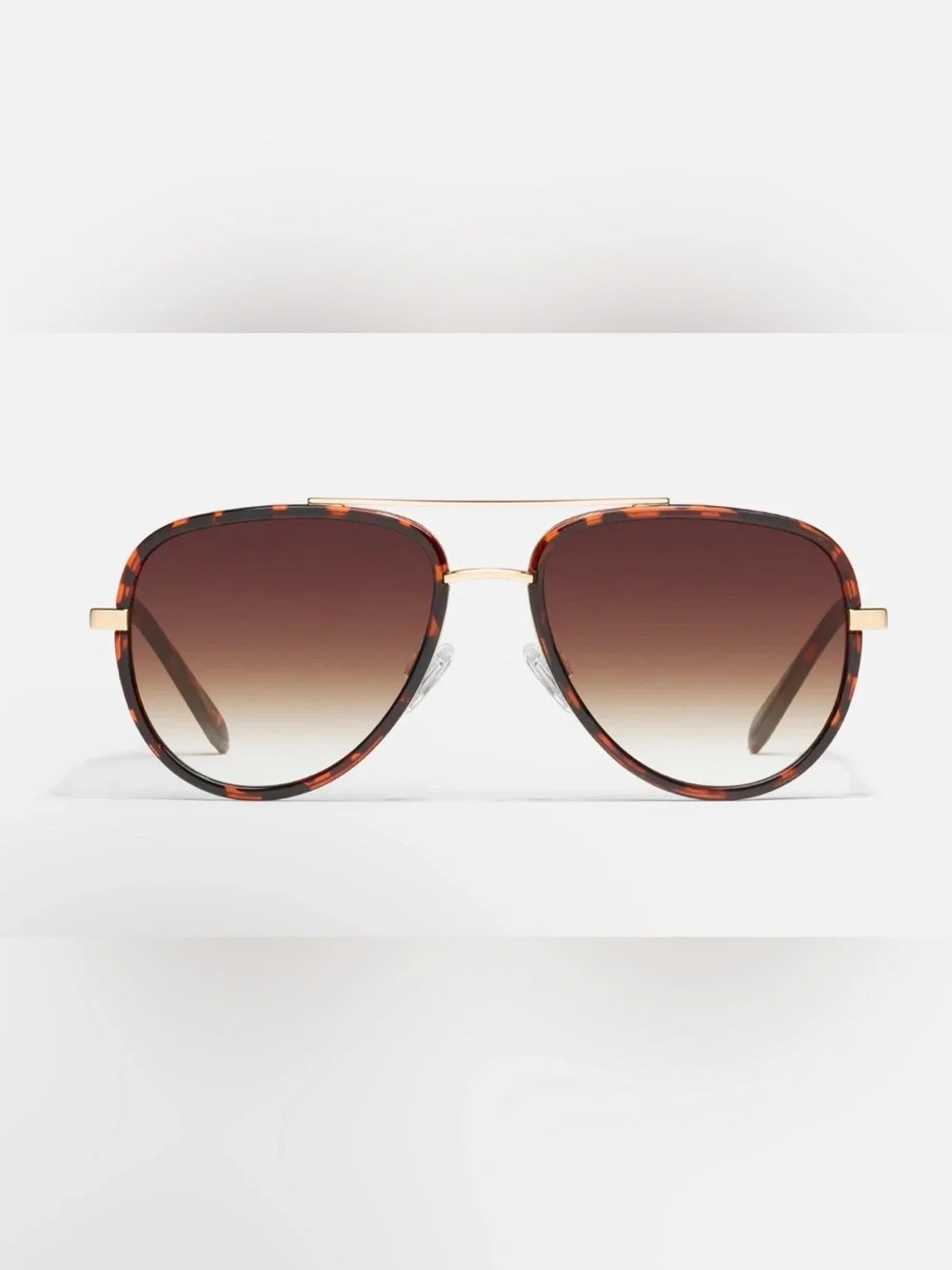Quay Australia Sunglasses xJ Lo All In Mini Tort Brown Fade MINI Sunnies 37383
